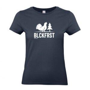 BLCKFRST Hahn und Tanne – Mädle – Shirt - Zweite Chance - Navy - Größe: L