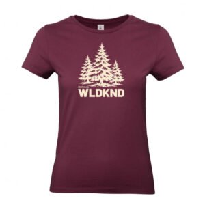 WLDKND - Mädle - Shirt -  Zweite Chance - Burgundy - Größe: 2XL