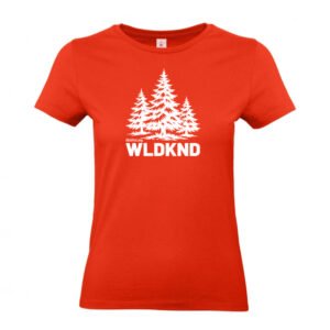 WLDKND - Mädle - Shirt -  Zweite Chance - Fire Red - Größe: L