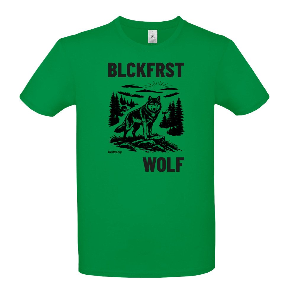 Schwarzwald Wolf | BLCKFRST - Kerle - T-Shirt – Bild 5