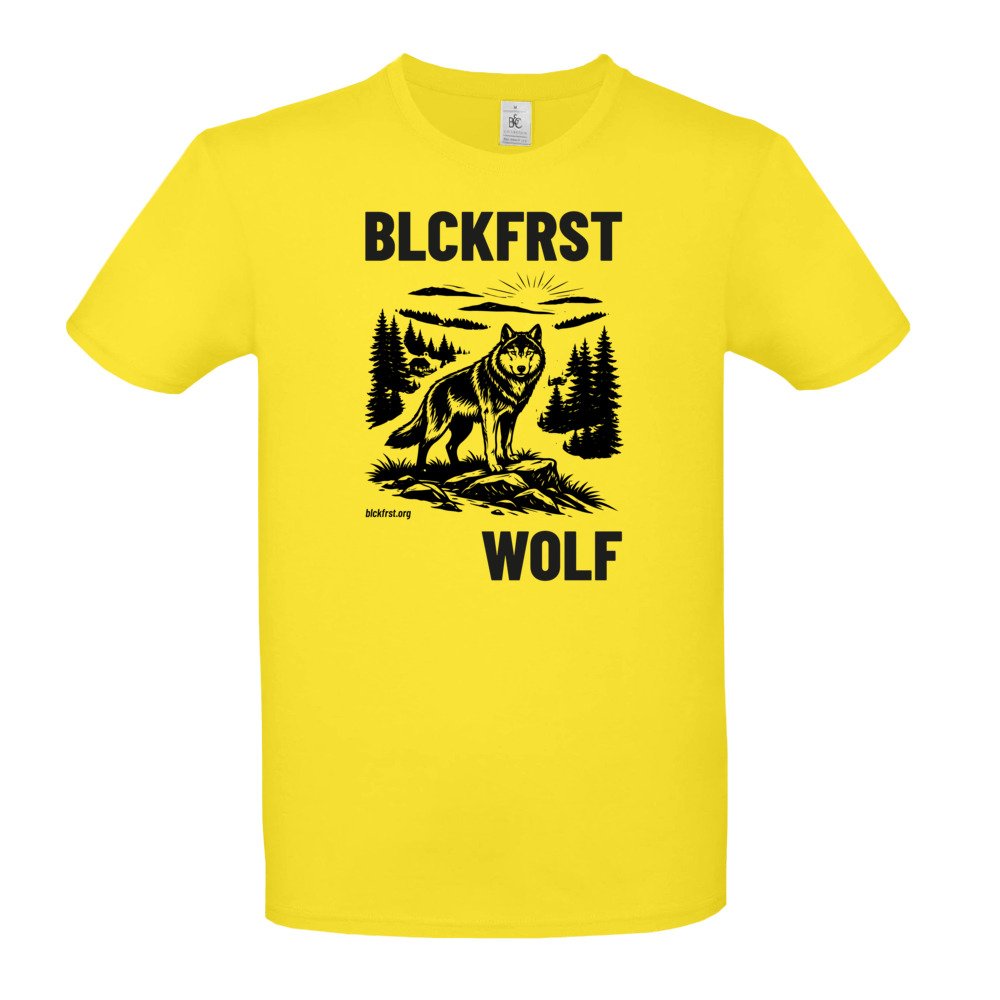 Schwarzwald Wolf | BLCKFRST - Kerle - T-Shirt – Bild 6
