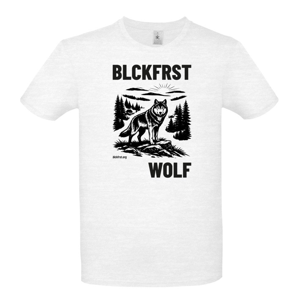Schwarzwald Wolf | BLCKFRST - Kerle - T-Shirt – Bild 9