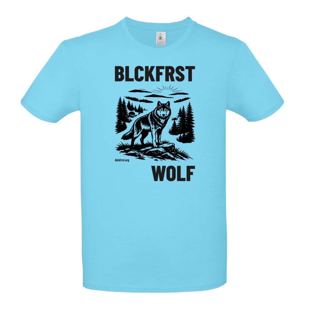 Schwarzwald Wolf | BLCKFRST - Kerle - T-Shirt – Bild 11