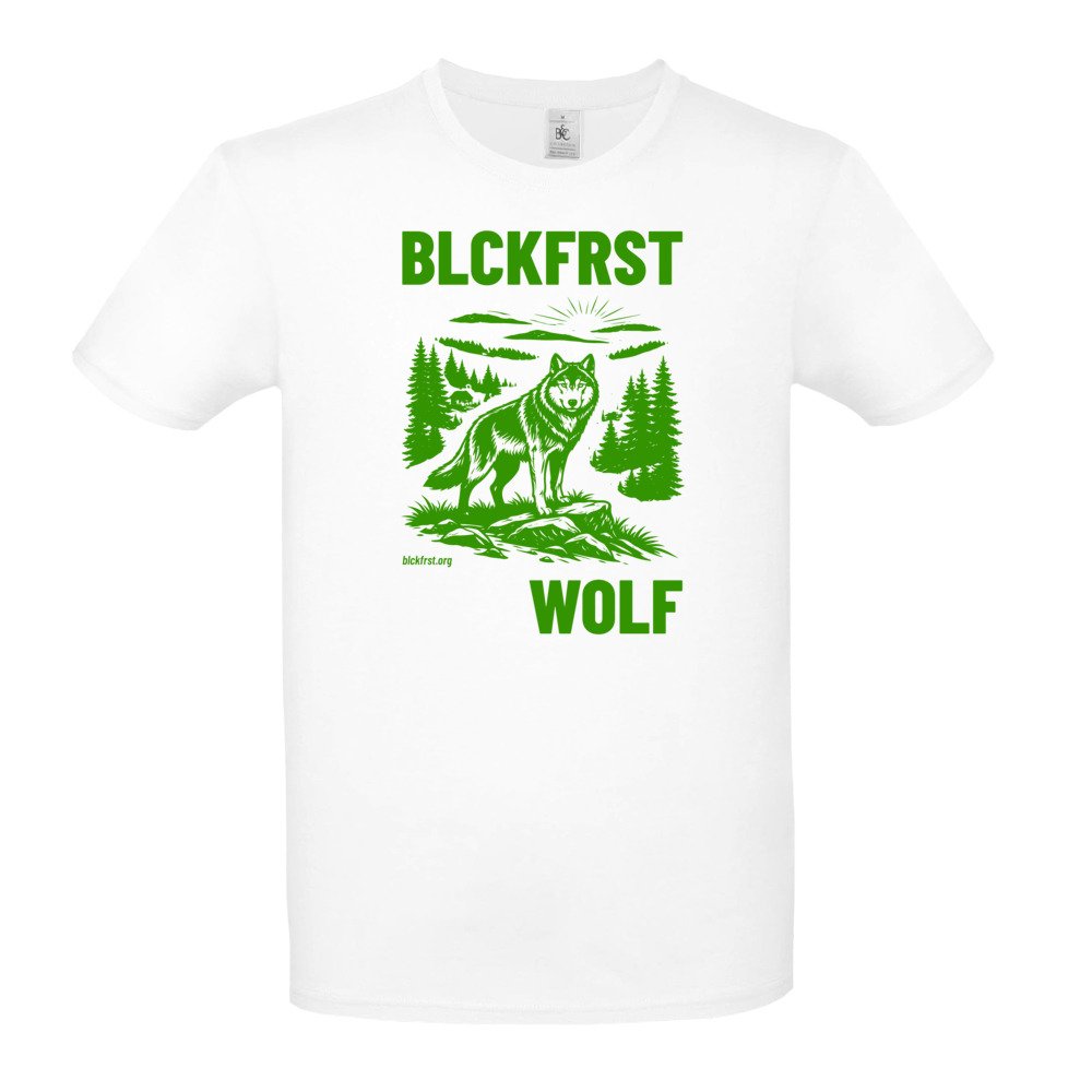 Schwarzwald Wolf | BLCKFRST - Kerle - T-Shirt – Bild 12