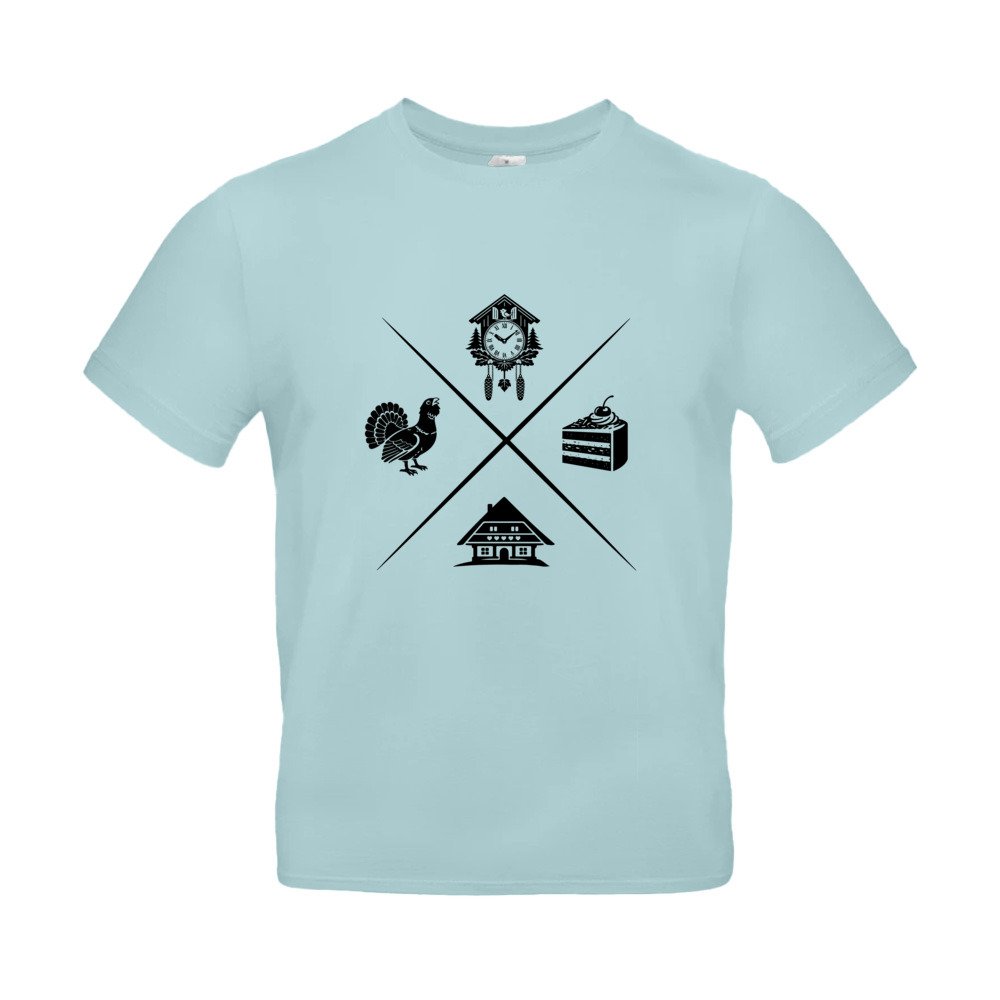 Schwarzwald Heritage Symbole | BLCKFRST - Kerle - T-Shirt – Bild 3