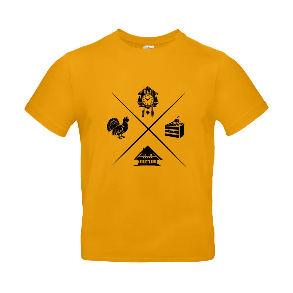 Schwarzwald Heritage Symbole | BLCKFRST - Kerle - T-Shirt – Bild 12