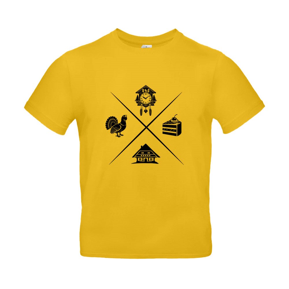 Schwarzwald Heritage Symbole | BLCKFRST - Kerle - T-Shirt – Bild 17