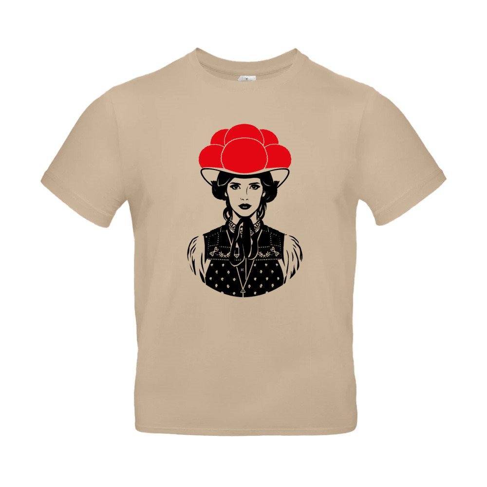Schwarzwald Bollenhut Madam | BLCKFRST - Kerle- Tshirt – Bild 2