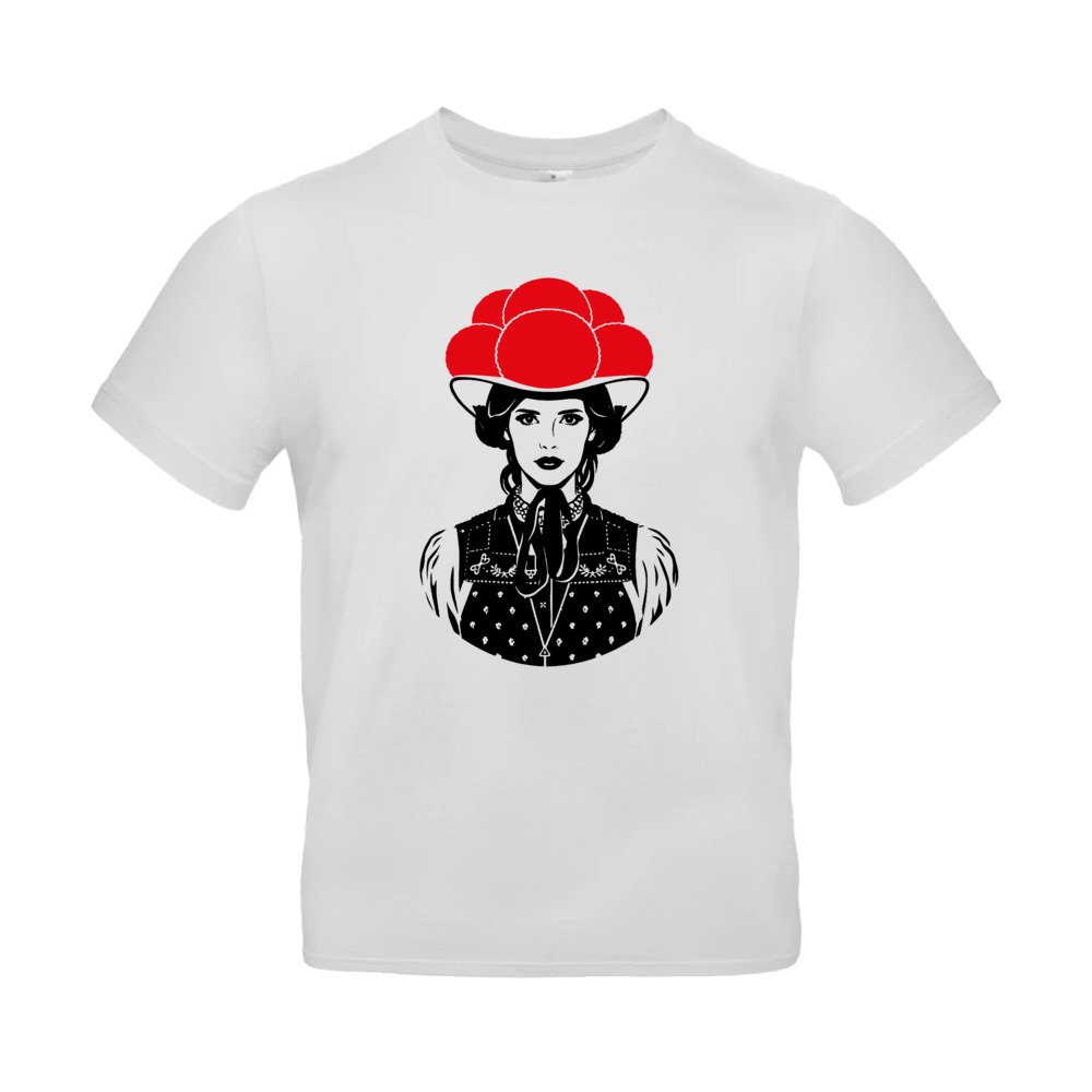 Schwarzwald Bollenhut Madam | BLCKFRST - Kerle- Tshirt – Bild 3