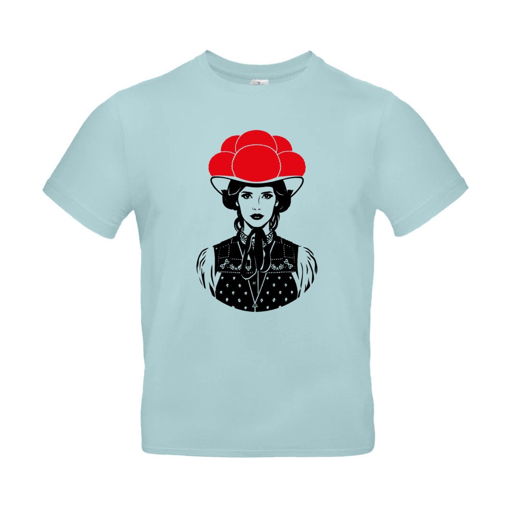 Schwarzwald Bollenhut Madam | BLCKFRST - Kerle- Tshirt – Bild 4