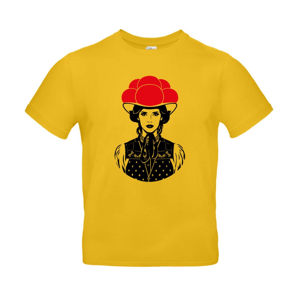 Schwarzwald Bollenhut Madam | BLCKFRST - Kerle- Tshirt – Bild 5