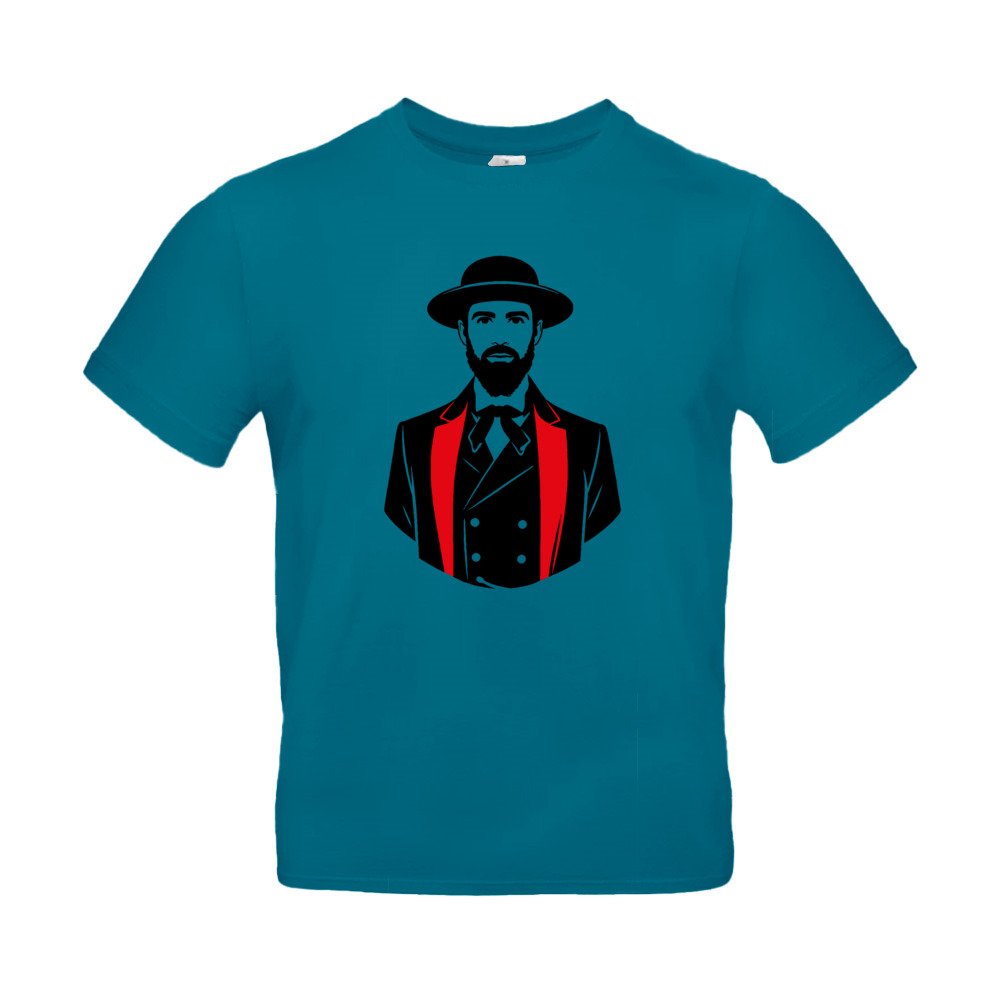 Schwarzwald Samthut Mann | BLCKFRST - Herren - T-Shirt – Bild 6