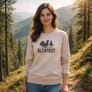 Schwarzwald Auerhahn und Tanne | BLCKFRST – Mädle – Sweater