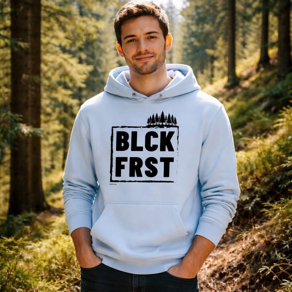 BLCKFRST Schwarzwald Square Kerle Hoodie