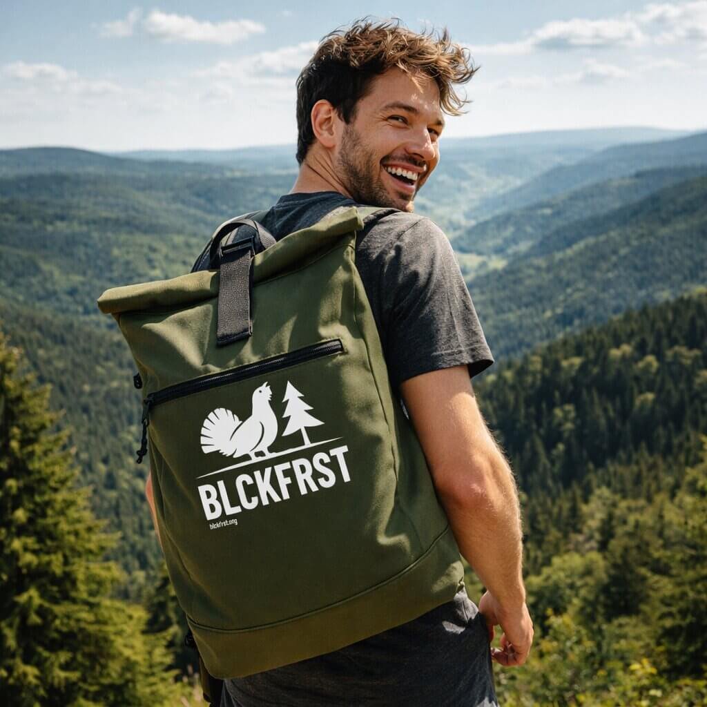 BLCKFRST Roll-Top Backpack – Recycle