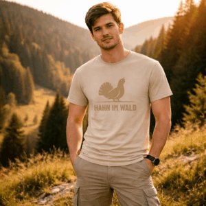 Hahn im Wald - T-Shirt