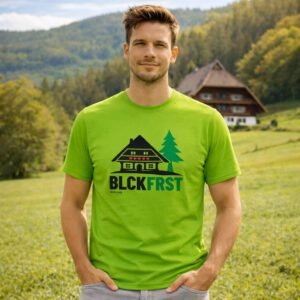 Forest Home, Häusle und Tanne – Kerle – Shirt